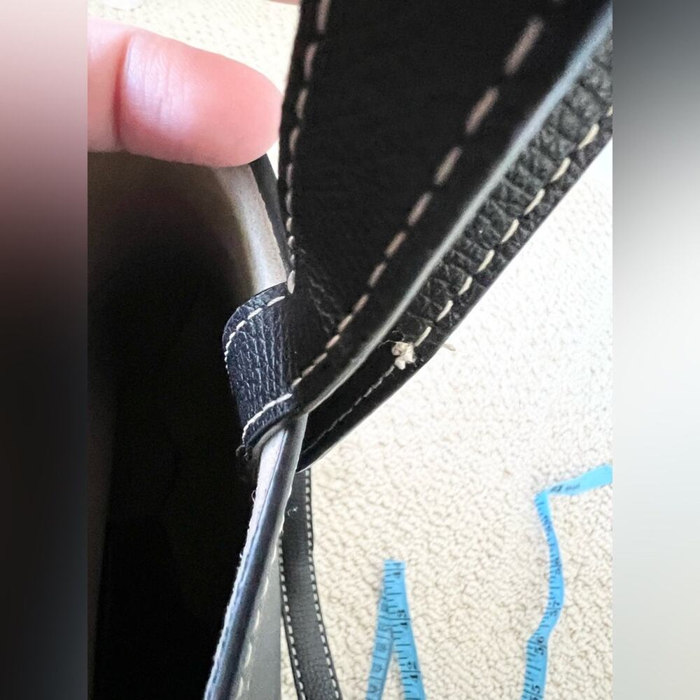 Polène Black Leather Tote Bag - Picture 9 of 14